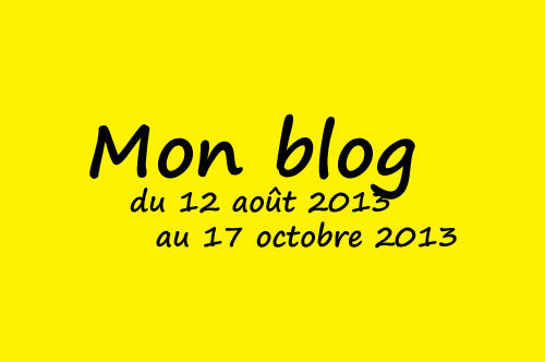 Mon blog